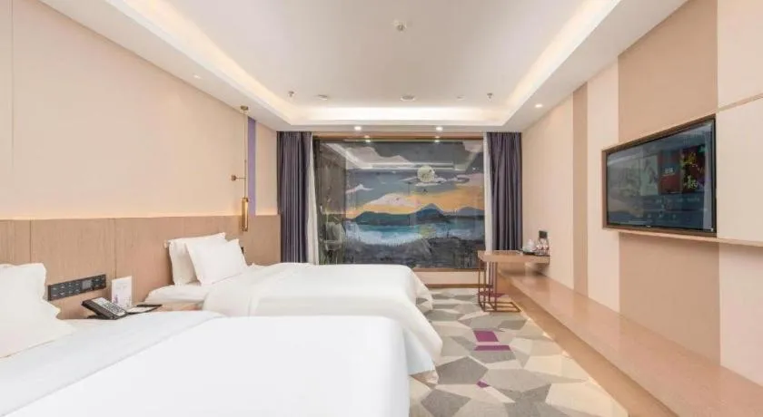 Bed in Lavande Hotel Foshan Shunde Daliang Qinghuiyuan Shihu Road