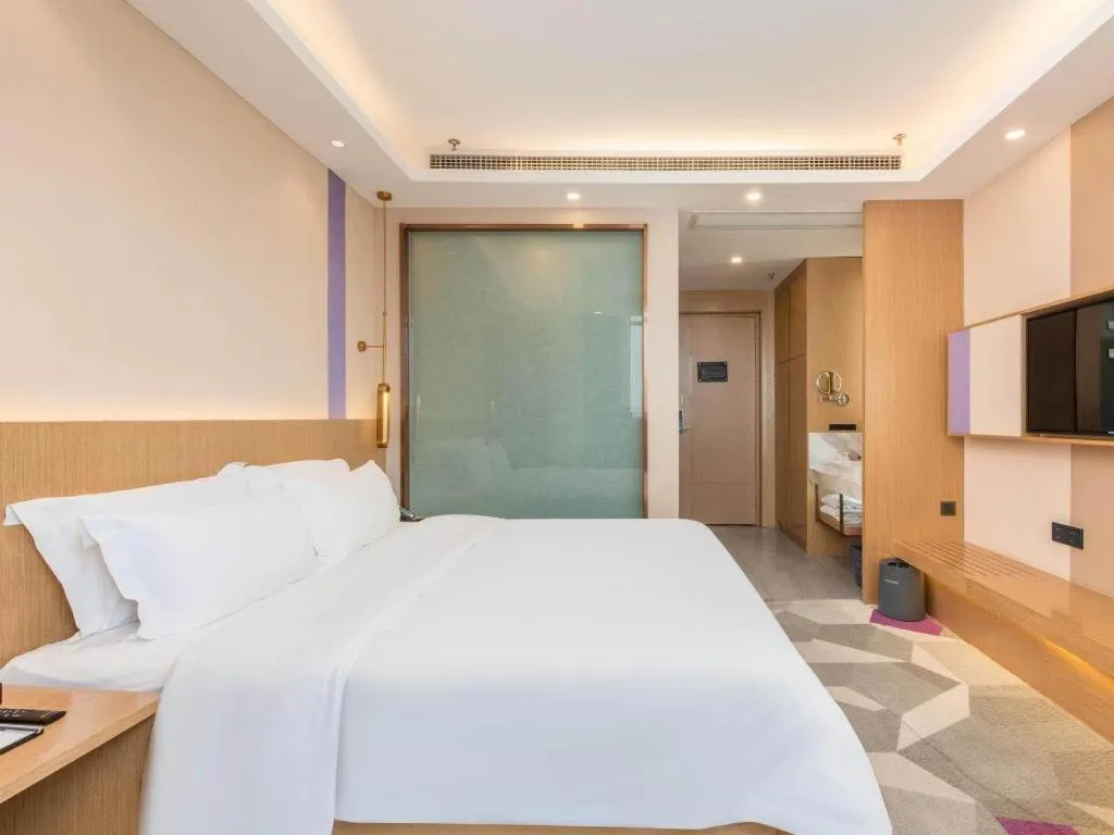 Bed in Lavande Hotel Foshan Shunde Daliang Qinghuiyuan Shihu Road