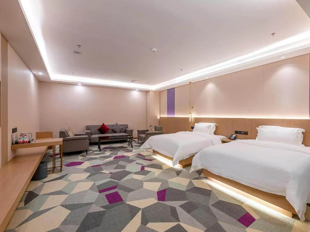 Bed in Lavande Hotel Foshan Shunde Daliang Qinghuiyuan Shihu Road