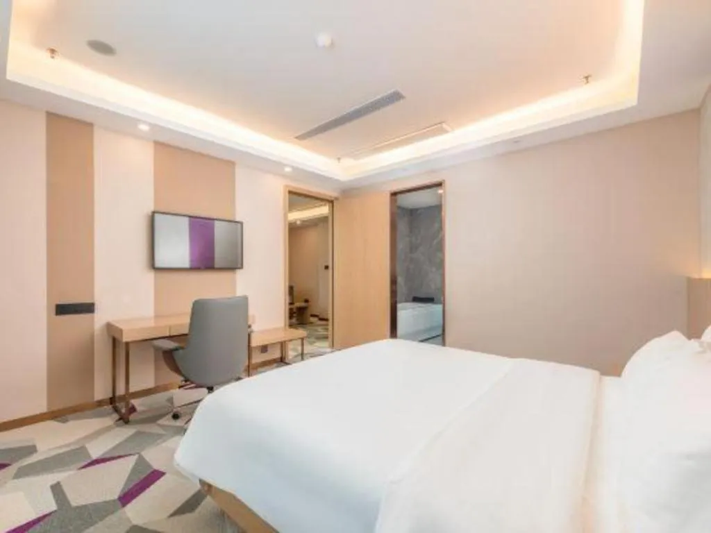 Bed in Lavande Hotel Foshan Shunde Daliang Qinghuiyuan Shihu Road