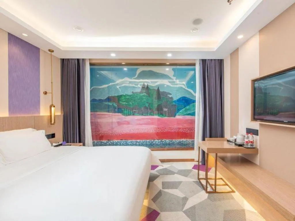 Bed in Lavande Hotel Foshan Shunde Daliang Qinghuiyuan Shihu Road