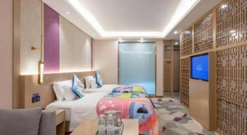 Bed in Lavande Hotel Foshan Shunde Daliang Qinghuiyuan Shihu Road