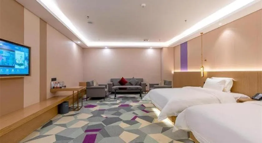 Bed in Lavande Hotel Foshan Shunde Daliang Qinghuiyuan Shihu Road