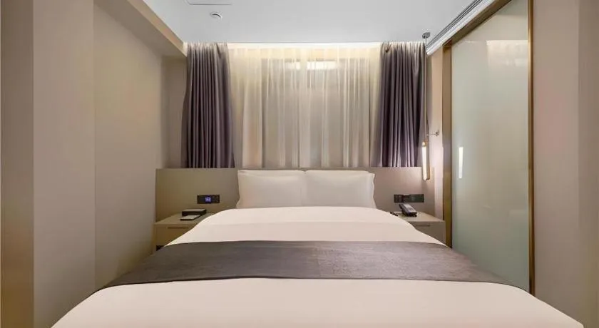 Bed in Lavande Hotel Wuhan Jianghan Road Dunli Gate Metro Station