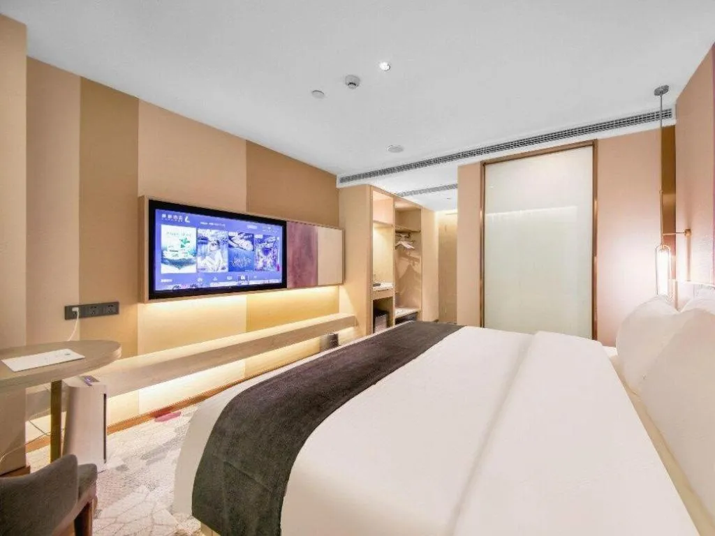 Bed in Lavande Hotel Wuhan Jianghan Road Dunli Gate Metro Station