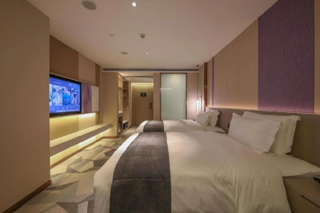 Bed in Lavande Hotel Wuhan Jianghan Road Dunli Gate Metro Station