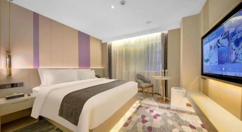 Bed in Lavande Hotel Wuhan Jianghan Road Dunli Gate Metro Station
