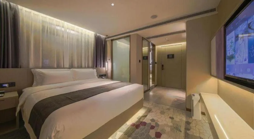 Bed in Lavande Hotel Wuhan Jianghan Road Dunli Gate Metro Station