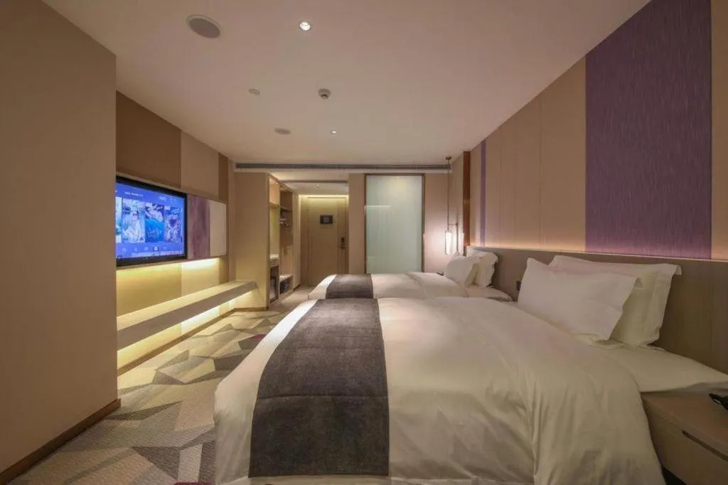 Bed in Lavande Hotel Wuhan Jianghan Road Dunli Gate Metro Station