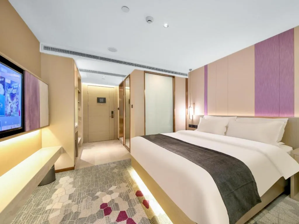 Bed in Lavande Hotel Wuhan Jianghan Road Dunli Gate Metro Station