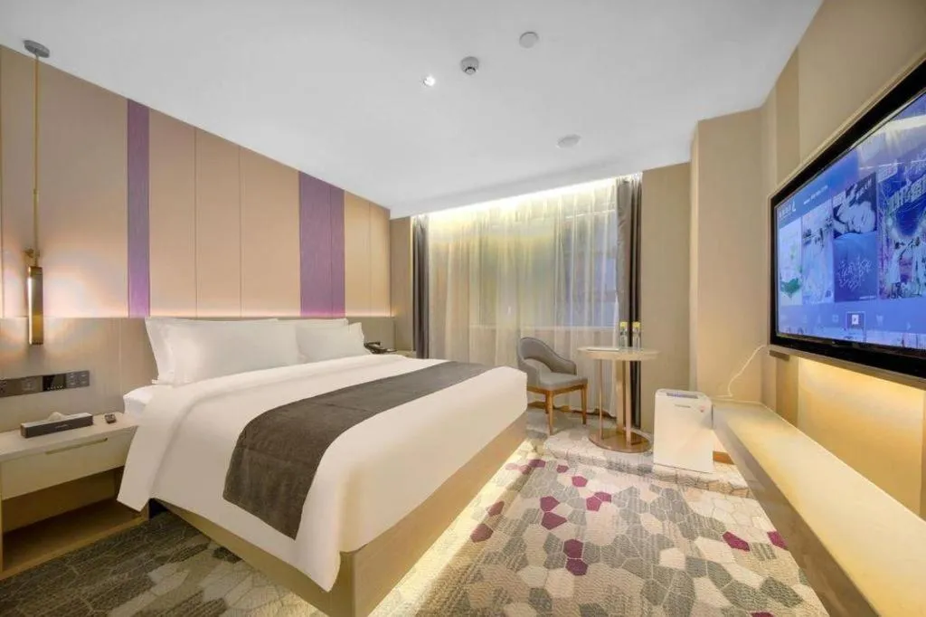 Bed in Lavande Hotel Wuhan Jianghan Road Dunli Gate Metro Station