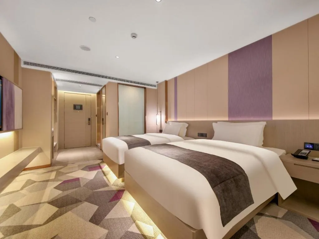 Bed in Lavande Hotel Wuhan Jianghan Road Dunli Gate Metro Station