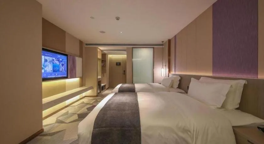 Bed in Lavande Hotel Wuhan Jianghan Road Dunli Gate Metro Station