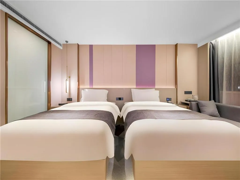Bed in Lavande Hotel Wuhan Jianghan Road Dunli Gate Metro Station