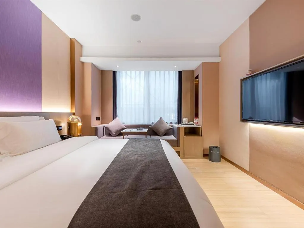 Bed in Lavande Hotel Zhongshan Lihe Square