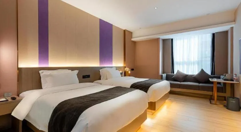 Bed in Lavande Hotel Zhongshan Lihe Square
