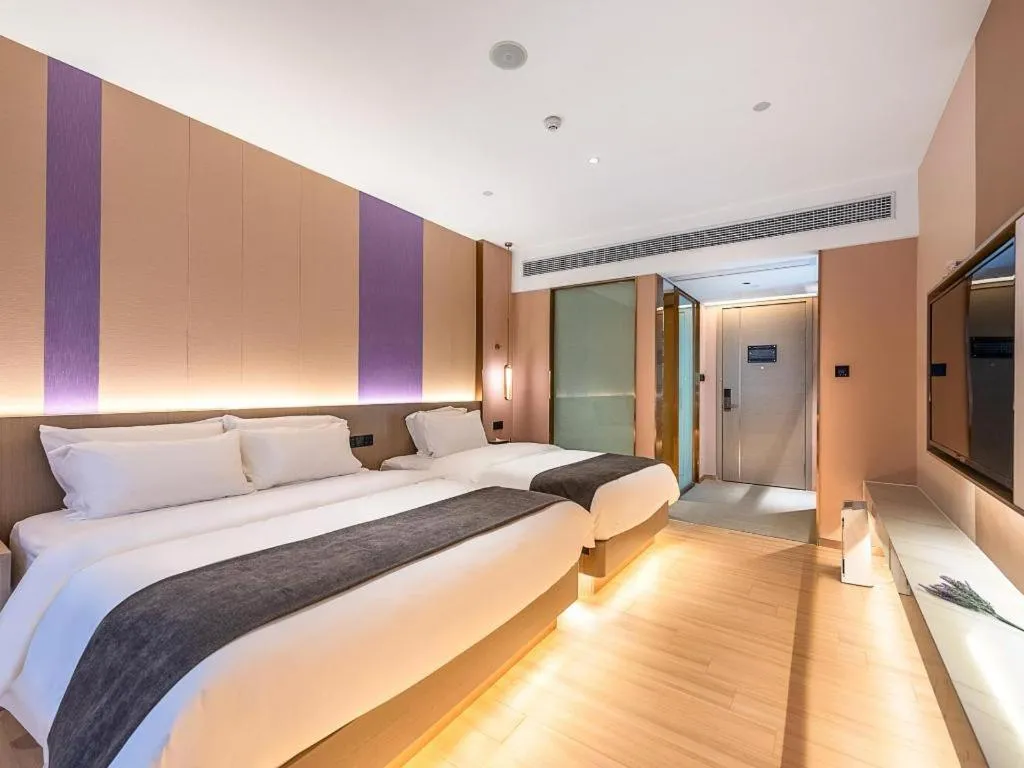 Bed in Lavande Hotel Zhongshan Lihe Square