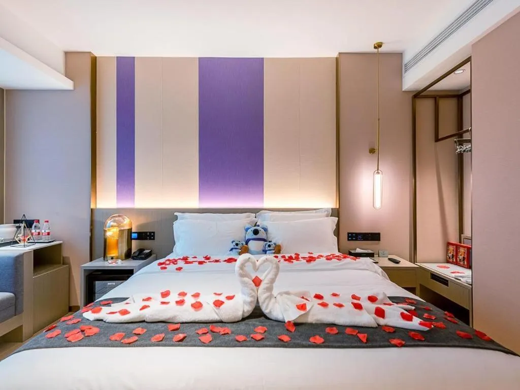 Bed in Lavande Hotel Zhongshan Lihe Square