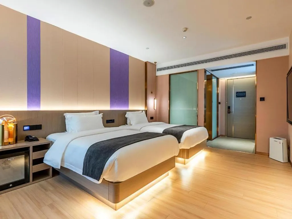 Bed in Lavande Hotel Zhongshan Lihe Square