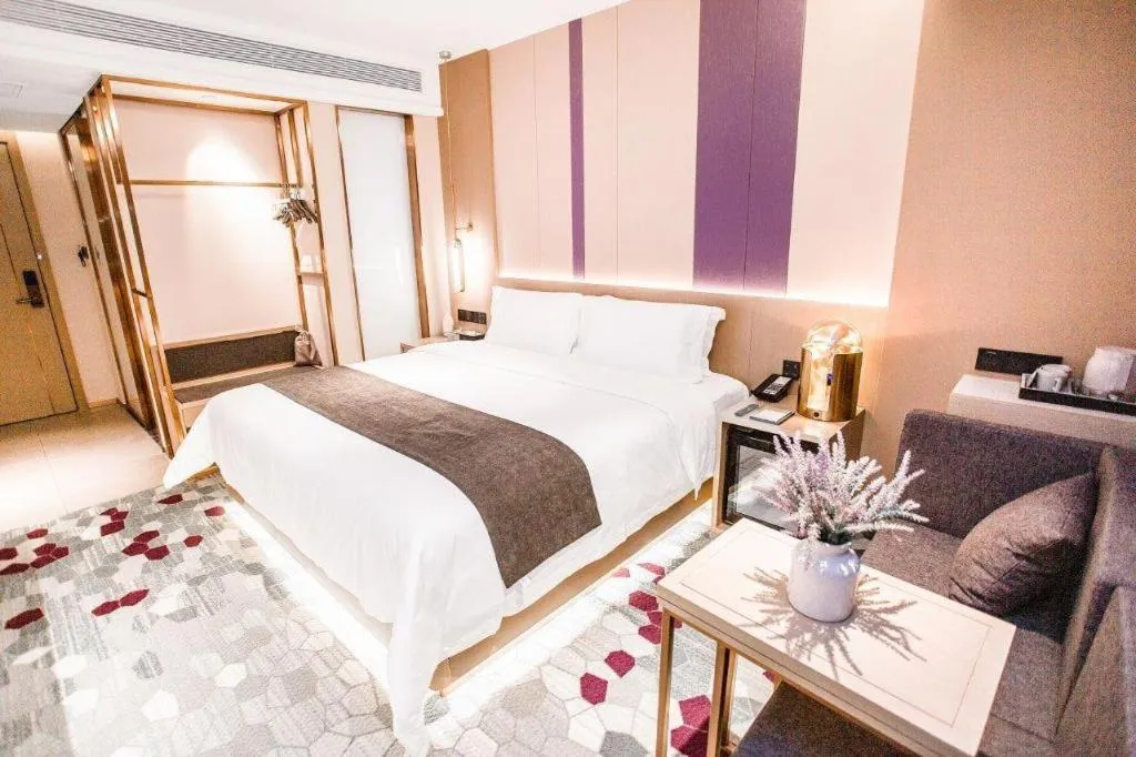 Bed in Lavande Hotel Xi'an Zhonglou Dachashi Metro Station