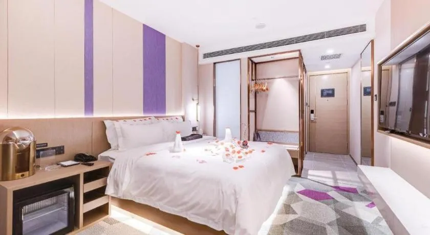 Bed in Lavande Hotel Xi'an Zhonglou Dachashi Metro Station