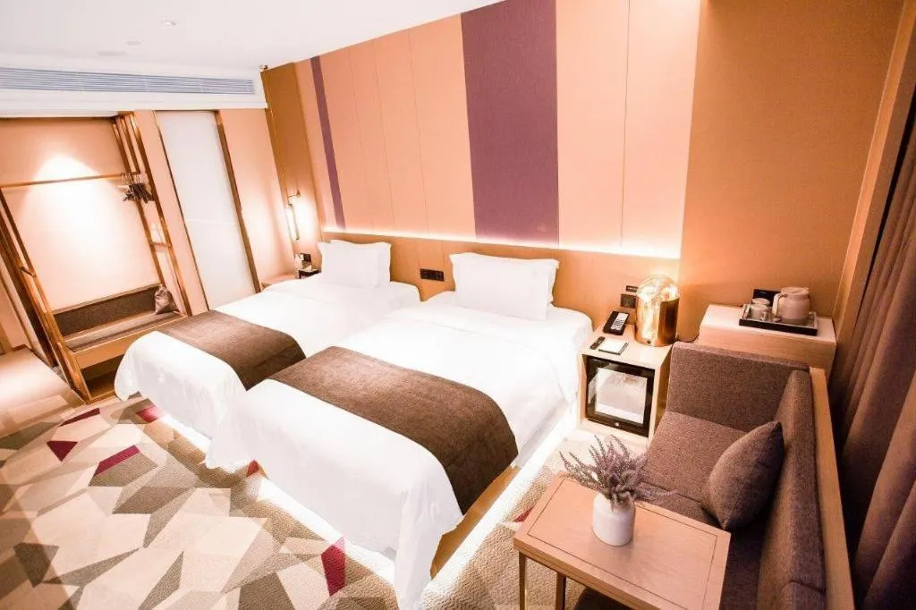 Bed in Lavande Hotel Xi'an Zhonglou Dachashi Metro Station