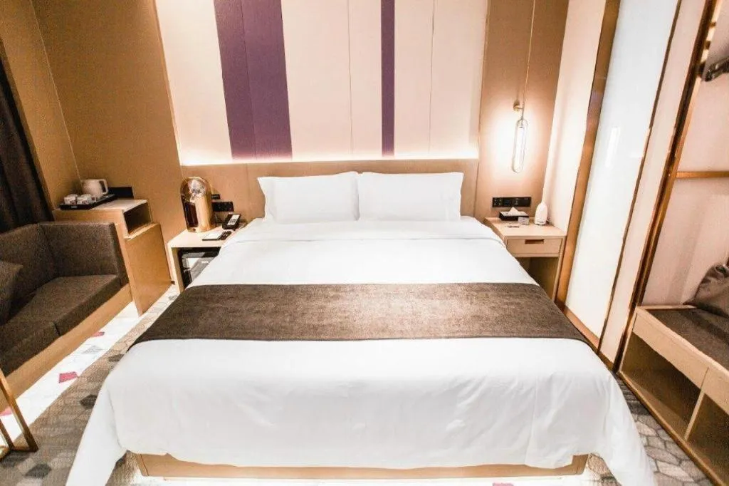 Bed in Lavande Hotel Xi'an Zhonglou Dachashi Metro Station