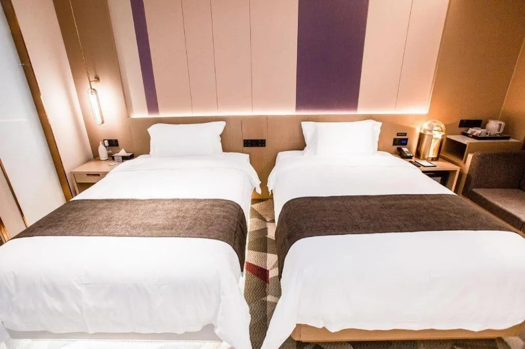 Bed in Lavande Hotel Xi'an Zhonglou Dachashi Metro Station