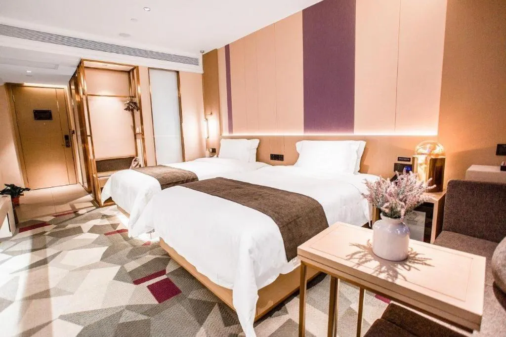 Bed in Lavande Hotel Xi'an Zhonglou Dachashi Metro Station