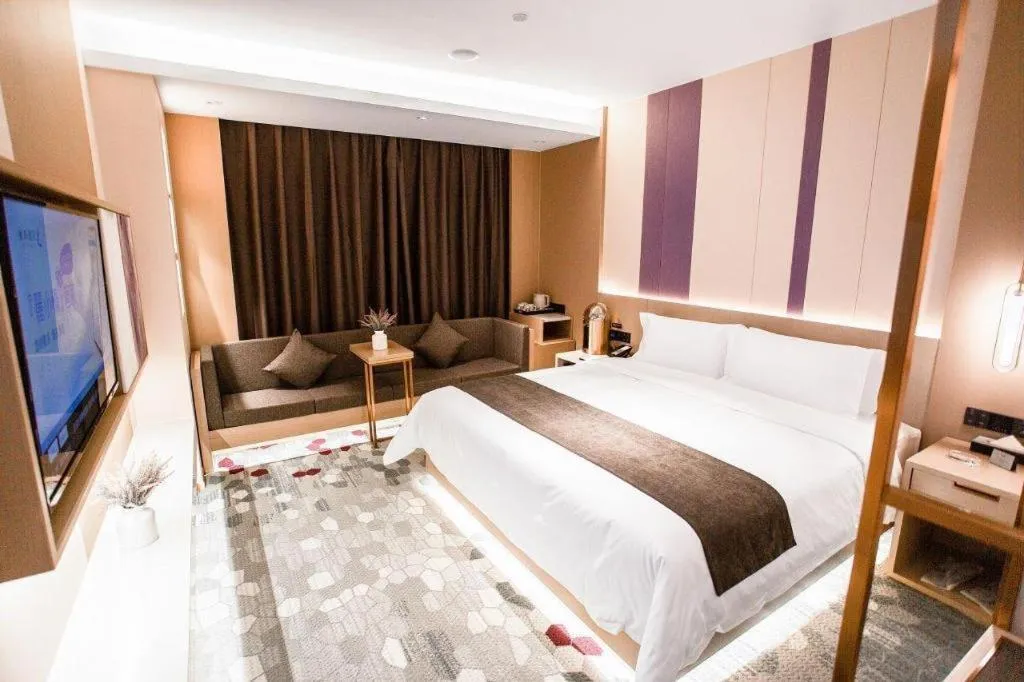 Bed in Lavande Hotel Xi'an Zhonglou Dachashi Metro Station