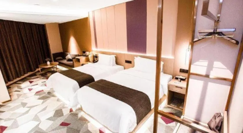 Bed in Lavande Hotel Xi'an Zhonglou Dachashi Metro Station