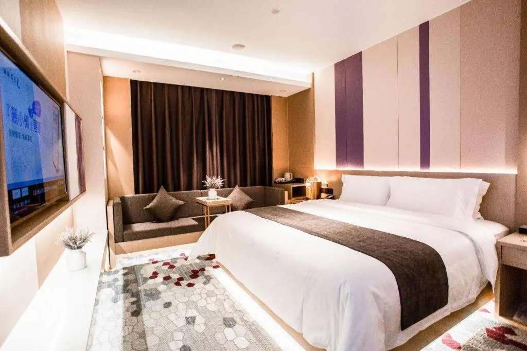 Bed in Lavande Hotel Xi'an Zhonglou Dachashi Metro Station