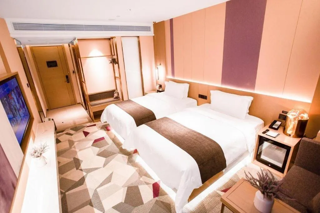 Bed in Lavande Hotel Xi'an Zhonglou Dachashi Metro Station