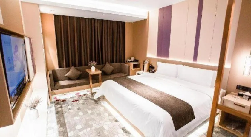 Bed in Lavande Hotel Xi'an Zhonglou Dachashi Metro Station