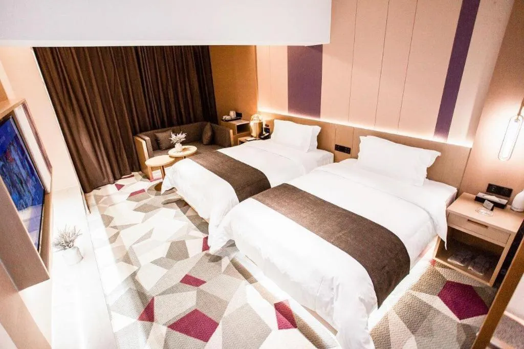 Bed in Lavande Hotel Xi'an Zhonglou Dachashi Metro Station