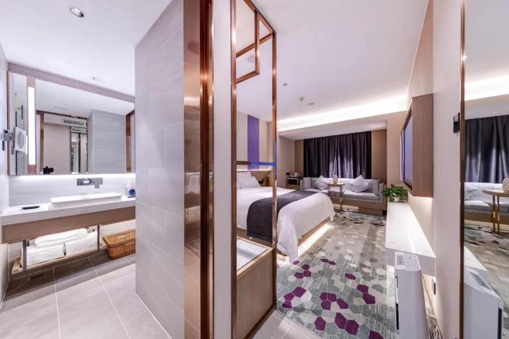 Bed in Lavande Hotel Xi'an Zhonglou Dachashi Metro Station