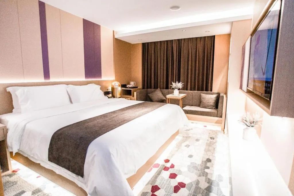 Bed in Lavande Hotel Xi'an Zhonglou Dachashi Metro Station