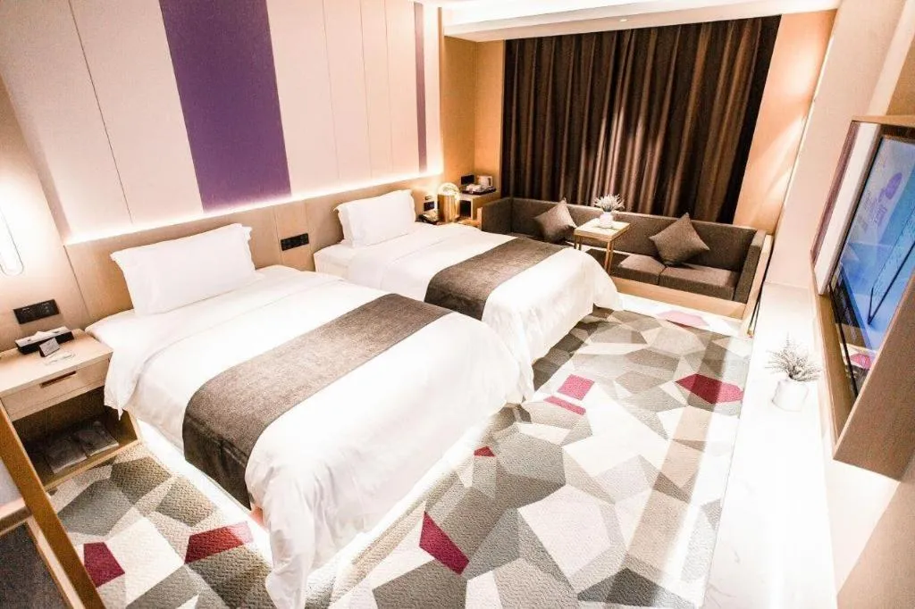 Bed in Lavande Hotel Xi'an Zhonglou Dachashi Metro Station