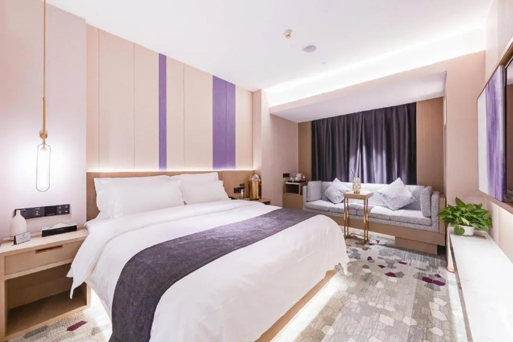 Bed in Lavande Hotel Xi'an Zhonglou Dachashi Metro Station