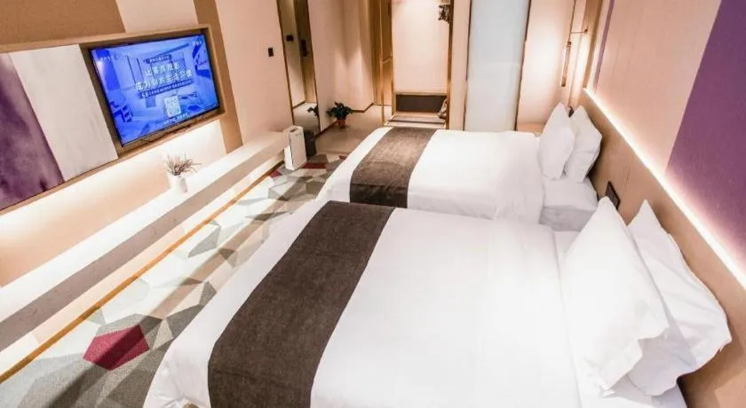 Bed in Lavande Hotel Xi'an Zhonglou Dachashi Metro Station