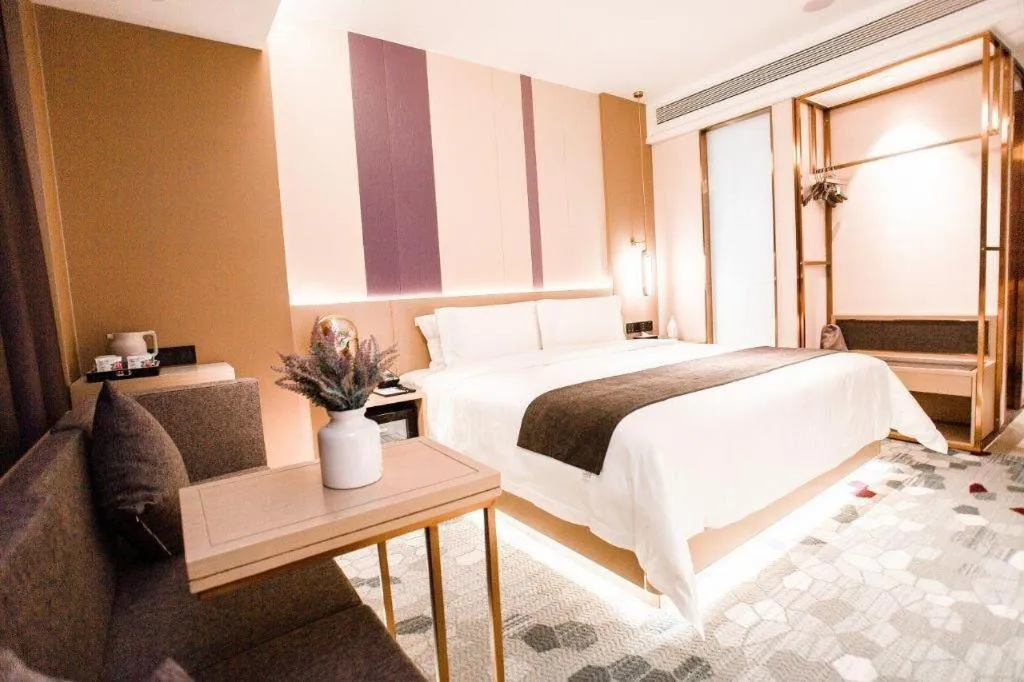 Bed in Lavande Hotel Xi'an Zhonglou Dachashi Metro Station