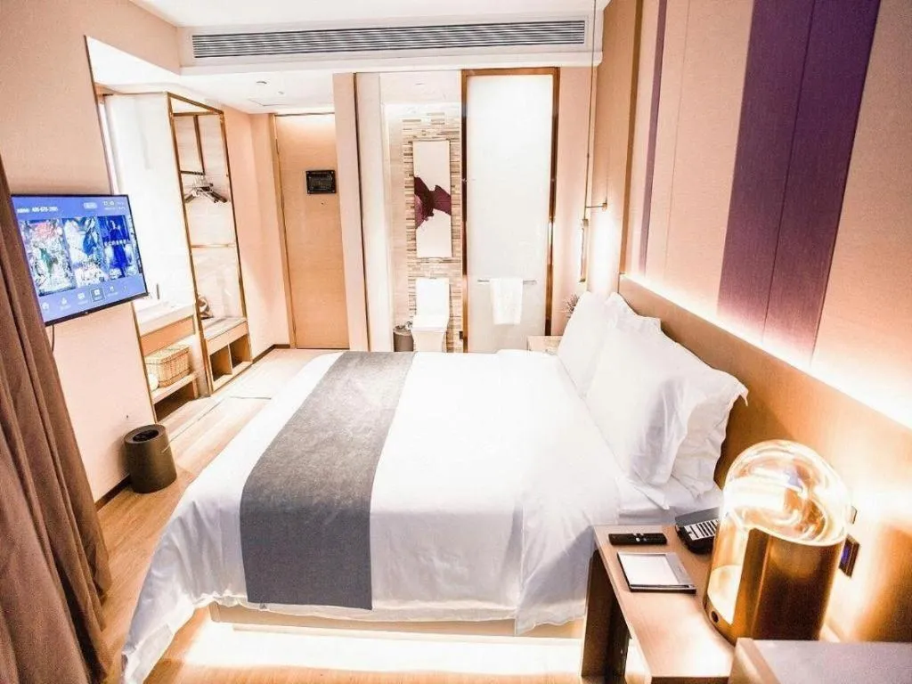 Bed in Lavande Hotel Xi'an Zhonglou Dachashi Metro Station