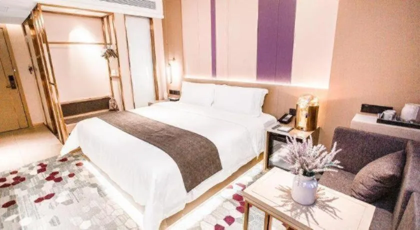 Bed in Lavande Hotel Xi'an Zhonglou Dachashi Metro Station