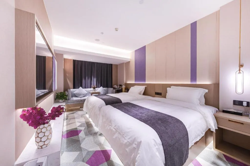 Bed in Lavande Hotel Xi'an Zhonglou Dachashi Metro Station