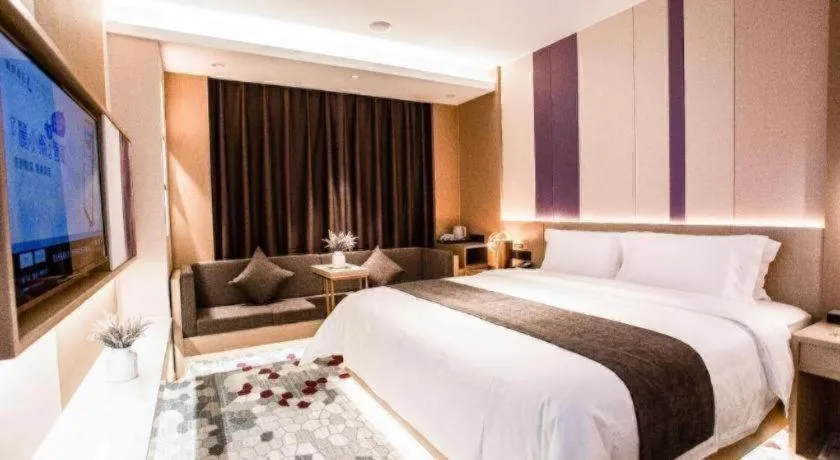 Bed in Lavande Hotel Xi'an Zhonglou Dachashi Metro Station