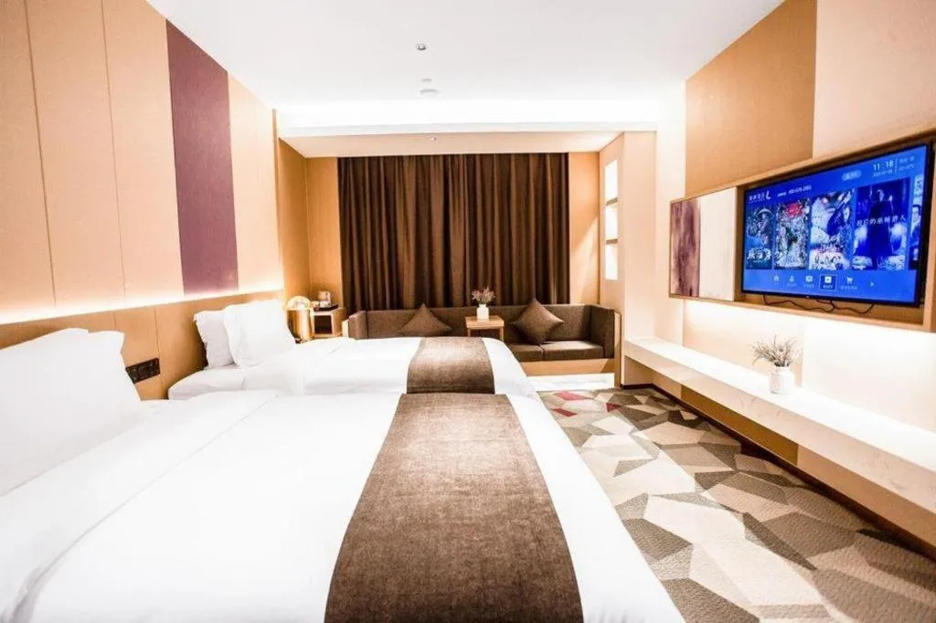 Bed in Lavande Hotel Xi'an Zhonglou Dachashi Metro Station