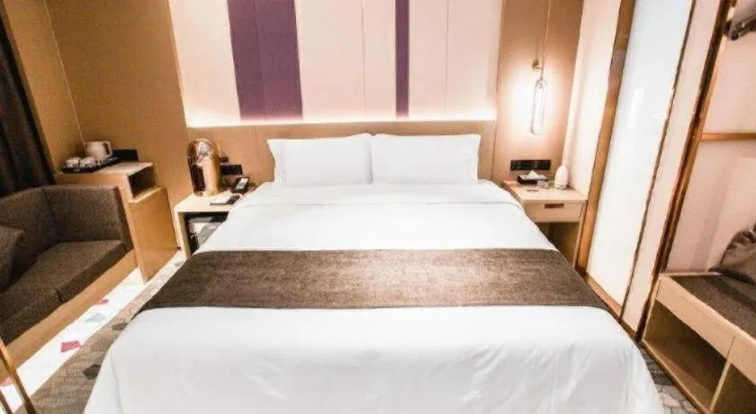Bed in Lavande Hotel Xi'an Zhonglou Dachashi Metro Station