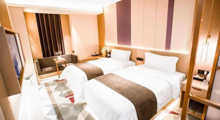 Bed in Lavande Hotel Xi'an Zhonglou Dachashi Metro Station