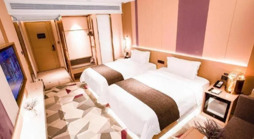 Bed in Lavande Hotel Xi'an Zhonglou Dachashi Metro Station