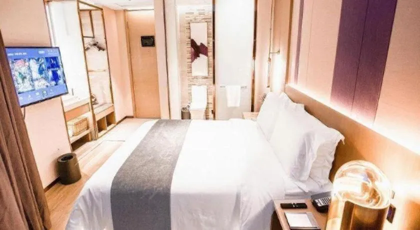 Bed in Lavande Hotel Xi'an Zhonglou Dachashi Metro Station